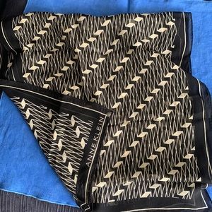 Anne Klein Long Silk Scarf